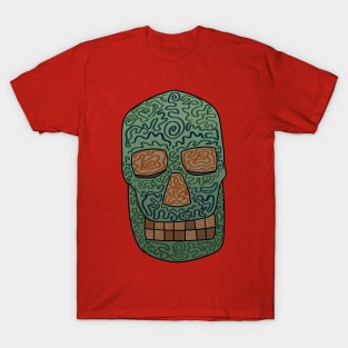 Squiggle Skull T-Shirt